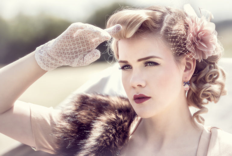 Model mit Auburn von 1936 -