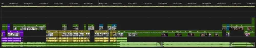Hochzeitsvideo Audio Lücken